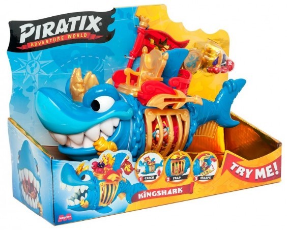 PIRATIX KING SHARK - Magicbox - Juguetes Junior