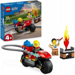 Moto de Rescate de Bomberos - LEGO City