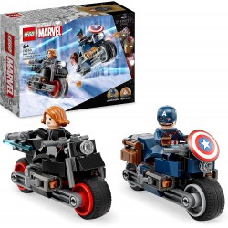 Motos de Viuda Negra y el Capitán America - Lego Marvel