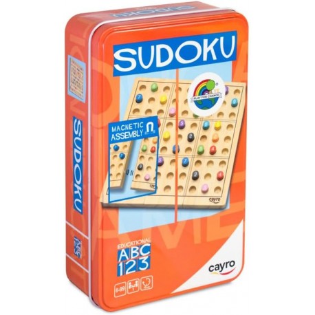 Juego Sudoku en Caja de Metal - Cayro