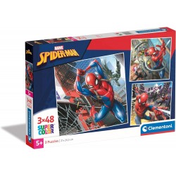 Puzzles 3x48pzas Spiderman - Super Color