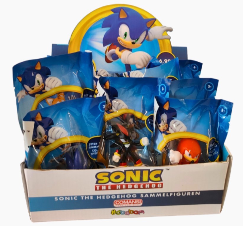 Sonic The Hedgehog Expositor 12 uds Sbabam Juguetes Junior