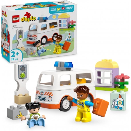 Ambulancia y Conductor - LEGO Duplo
