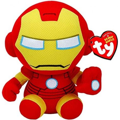 TY IRON MAN 15cm - Beanie Babies - Peluches