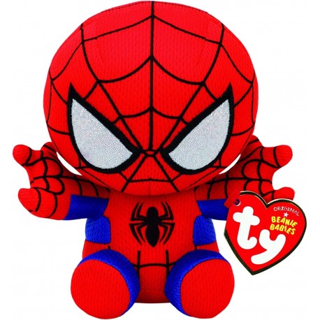TY SPIDERMAN 15cm - Beanie Babies - Peluches