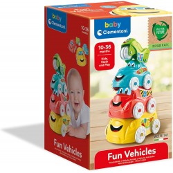 Coches Apilables Divertidos Baby - Clementoni