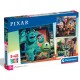 Puzzle Disney Pixar 3x48 piezas Super Color - Puzzles Clementoni