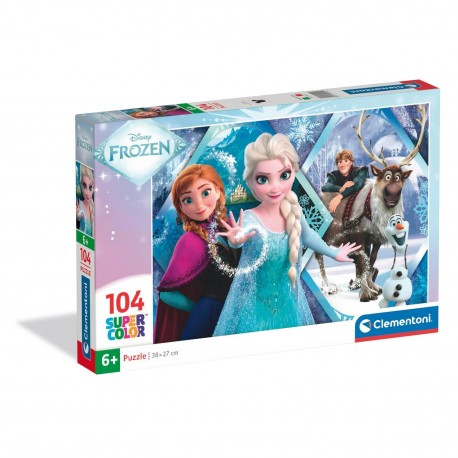 Puzzle Frozen 104 Piezas - Clementoni