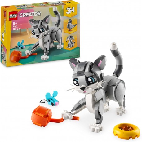 Gato Juguetón - Lego Creator