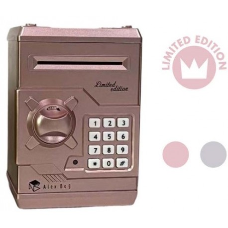 Caja Fuerte Electrónica Limited Edition Glitter Pink - Alex Bog Roymart