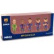 Pack 5 Figuras FCB MINIX 7 CM - Futbol