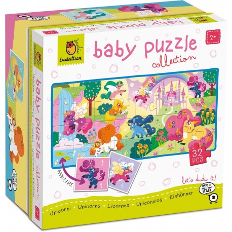 Puzzle Unicornios Baby Collection - Ludattica Baby Puzzle