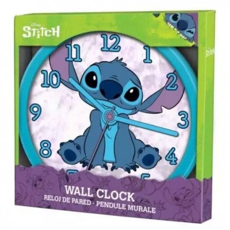 Reloj de Pared STITCH azul - Kids