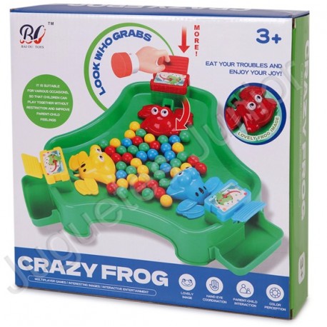 Juego Tragabolas Ranas Locas - Juguetes