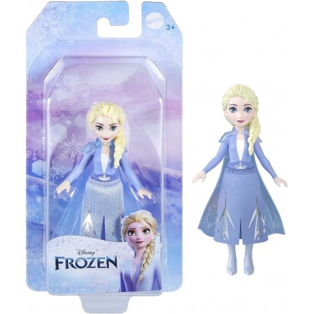 Elsa Frozen Muñeca Mini Princesas Disney - Juguetes Mattel