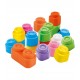 CLEMMY Bolsa de 40 Piezas Blanditas Construcción - Clementoni Baby