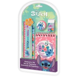 Blister Papeleria STITCH Disney 5pzs - Kids Juguetes