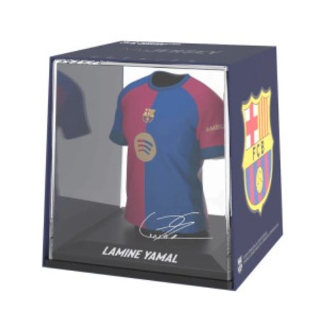 Figura mini camiseta LAMINE YAMAL FC Barcelona en Caja - Futbol