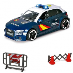 Audi RS3 Coche de Policía Nacional, Luces y Sonido - Juguetes