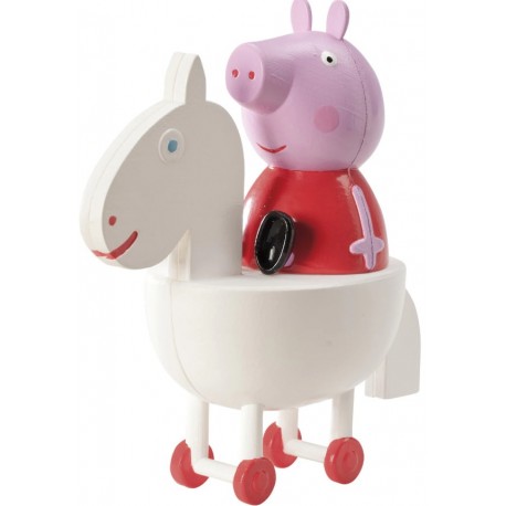 Figura Peppa Pig a Caballo - DEKORA