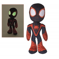 Peluche Spidey Miles Morales 25 cm Ojos que brillan - Marvel Simba