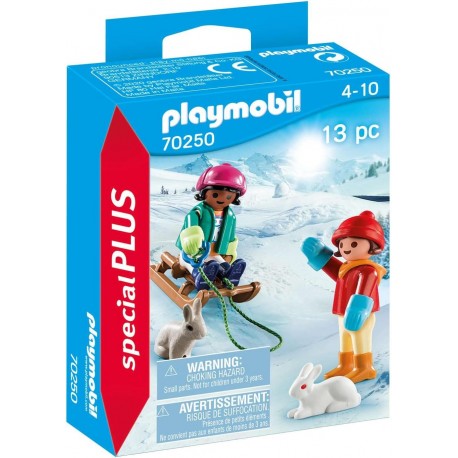 Niños con Trineo - Playmobil Special Plus