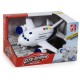 Avión Fricción Luz y Sonido en caja. - Juguetes