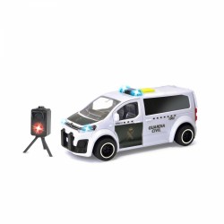 Furgoneta Citroen Guardia Civil, Luces y Sonido 15 cm- Juguetes