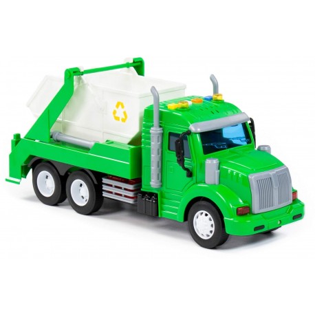 Camión Reciclaje PROFI Luz + Sonido (caja) - Polesie