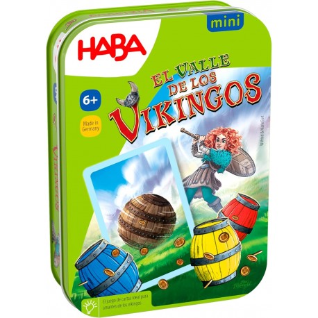 El Valle de los Vikingos - Mini Juego de Mesa - HABA