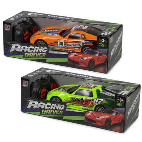 Coche Radio Control Racing Driver con Luces - Juguetes