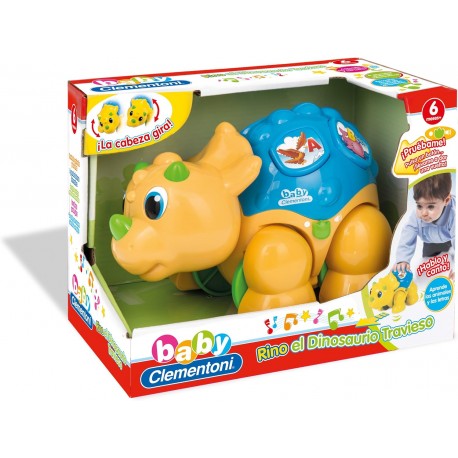 Rino el Dinosaurio Travieso - Juguetes Clementoni