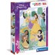 Puzzle Princesas Disney 104 Piezas Super Color - Puzzles Clementoni