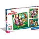 Puzzle Mickey and Friends Disney 3x48 pzas Super Color - Clementoni