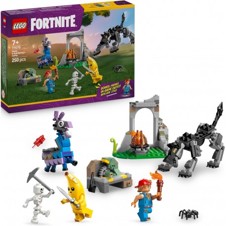 Campamento de Banano y Bujía - LEGO Fortnite
