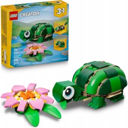 Tortuga con Flor de Nenúfar 3 en 1- Lego Creator