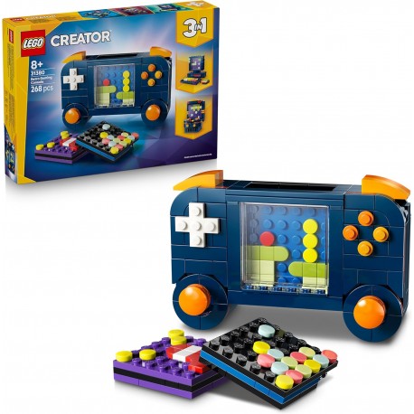 Consola de Video Juegos Retro 3 en 1- Lego Creator