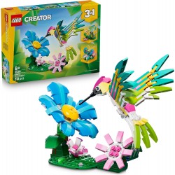 Fauna Salvaje: Colibrí de Colores 3 en 1- Lego Creator
