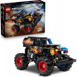 MONSTER JAM Grave Digger Fuego y Hielo - LEGO Technic