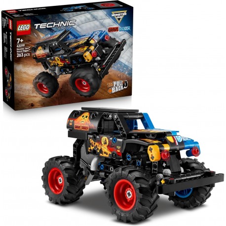 MONSTER JAM Grave Digger Fuego y Hielo - LEGO Technic