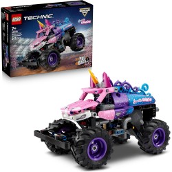 MONSTER JAM Sparkle Smash con Motor de Carga Manual - LEGO Technic