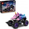 MONSTER JAM Sparkle Smash con Motor de Carga Manual - LEGO Technic