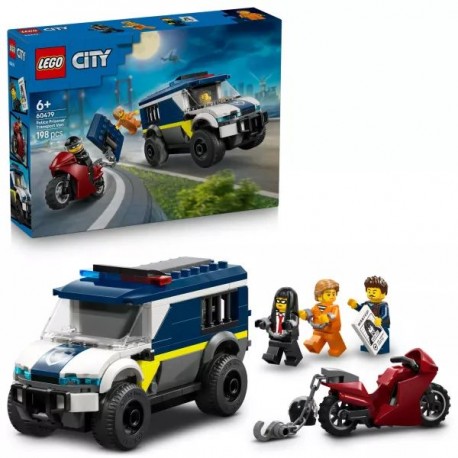 Furgoneta de Transporte Penitenciario de Policía - LEGO CITY