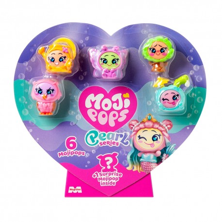 Mojipops Pearl Multipack 6 figuras - Magicbox