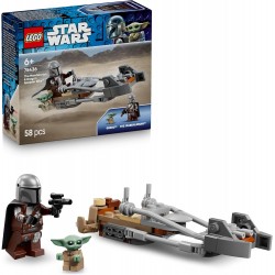 Moto Speeder del Mandaloriano y Grogu - Lego Star Wars
