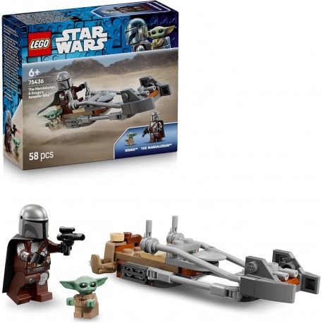 Moto Speeder del Mandaloriano y Grogu - Lego Star Wars