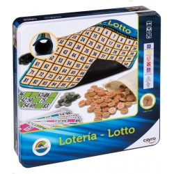 Lotería Tradicional en Caja de Metal - Juegos Mesa Cayro