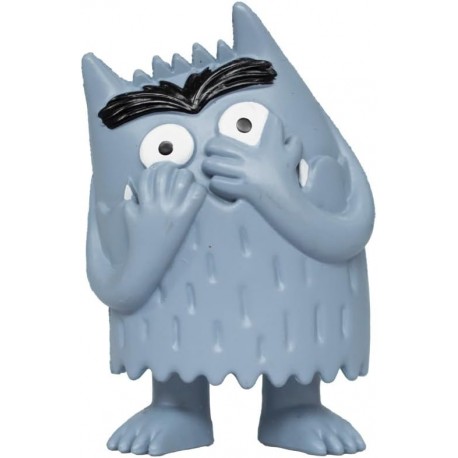 Figura Monstruo Miedo (gris) - de El Monstruo de Colores de Anna Llenas