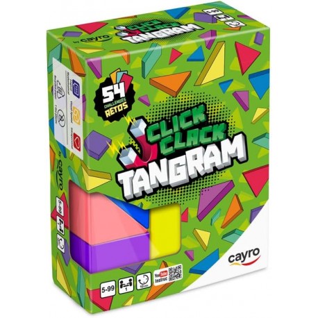 Click Clack Tangram Madera - Juegos Mesa Cayro