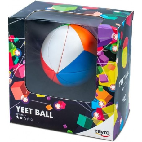 Yett Ball - Cubo Rompecabezas - Forma de Pelota Antiestres - Juegos Mesa Cayro